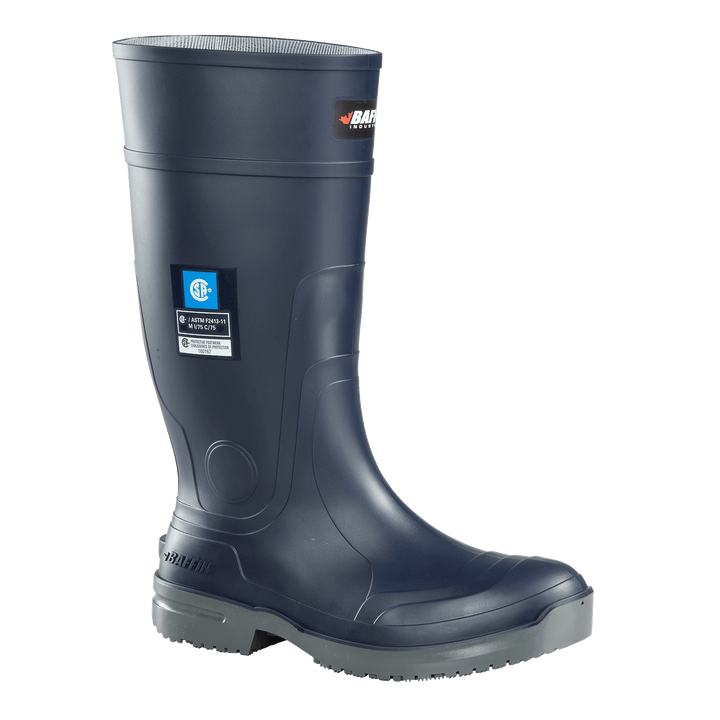 GRIP 360 (Safety Toe) | Unisex Boot - Primary || Blue/Grey