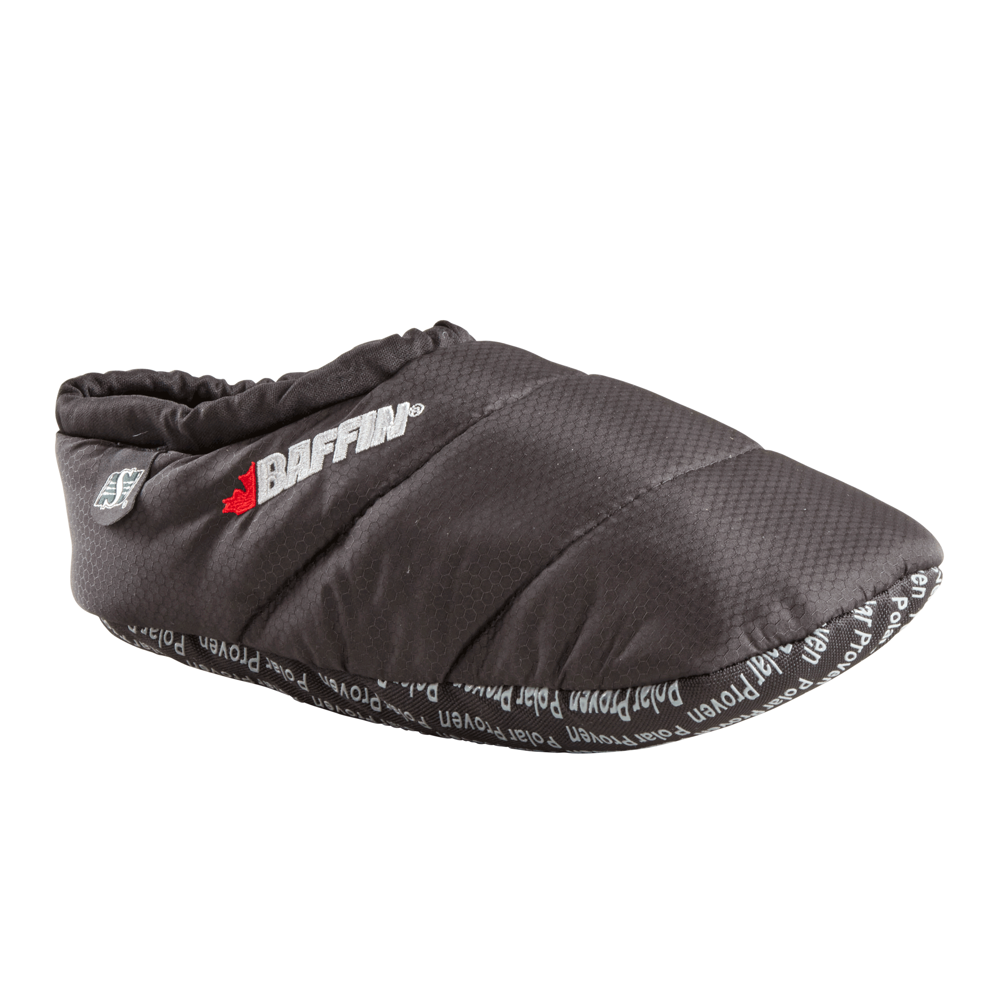 CUSH (CFL) | Unisex Hybrid Slipper - Primary || Black/Saskatchewan