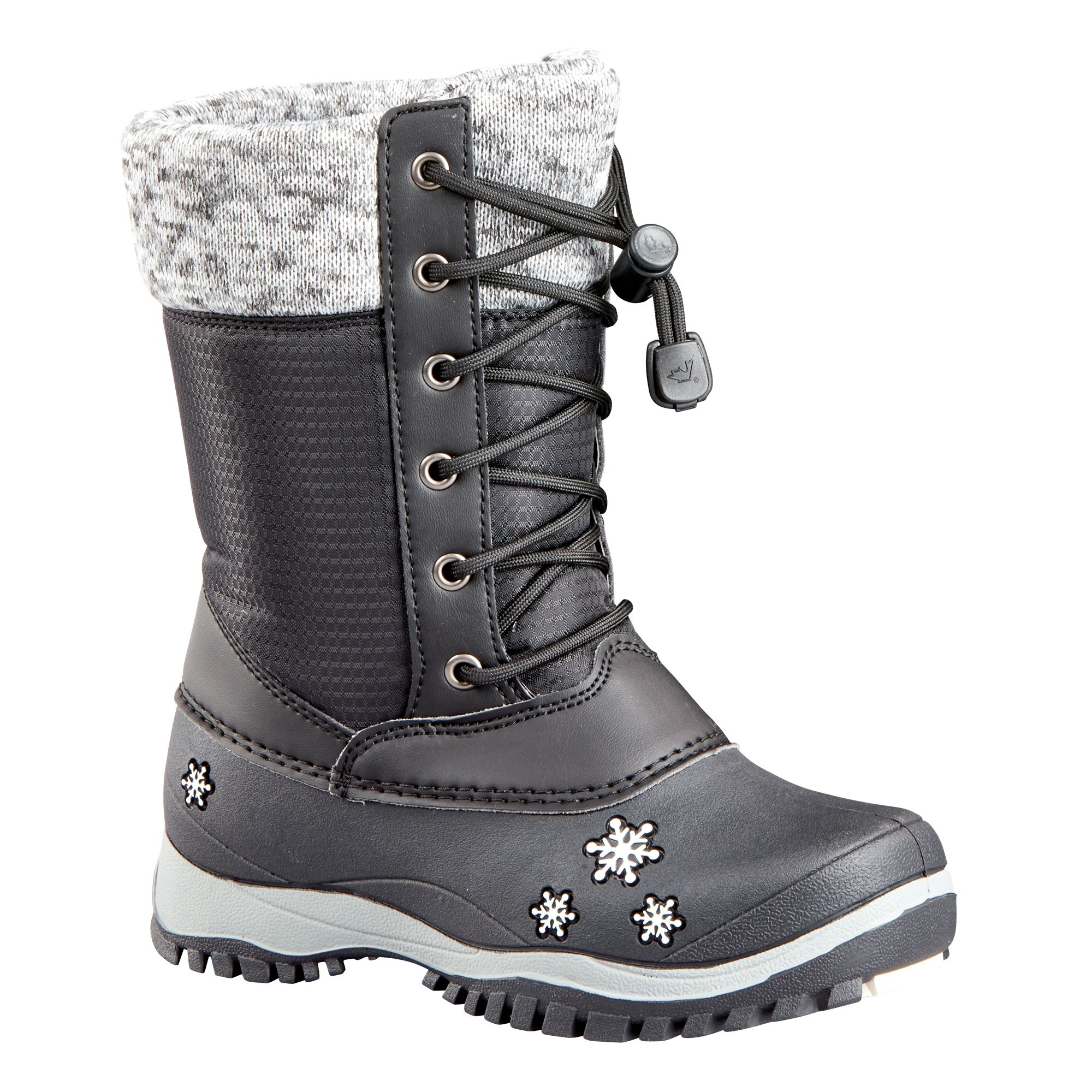 AVERY | Big Kids Boot (Junior) - Primary || Black
