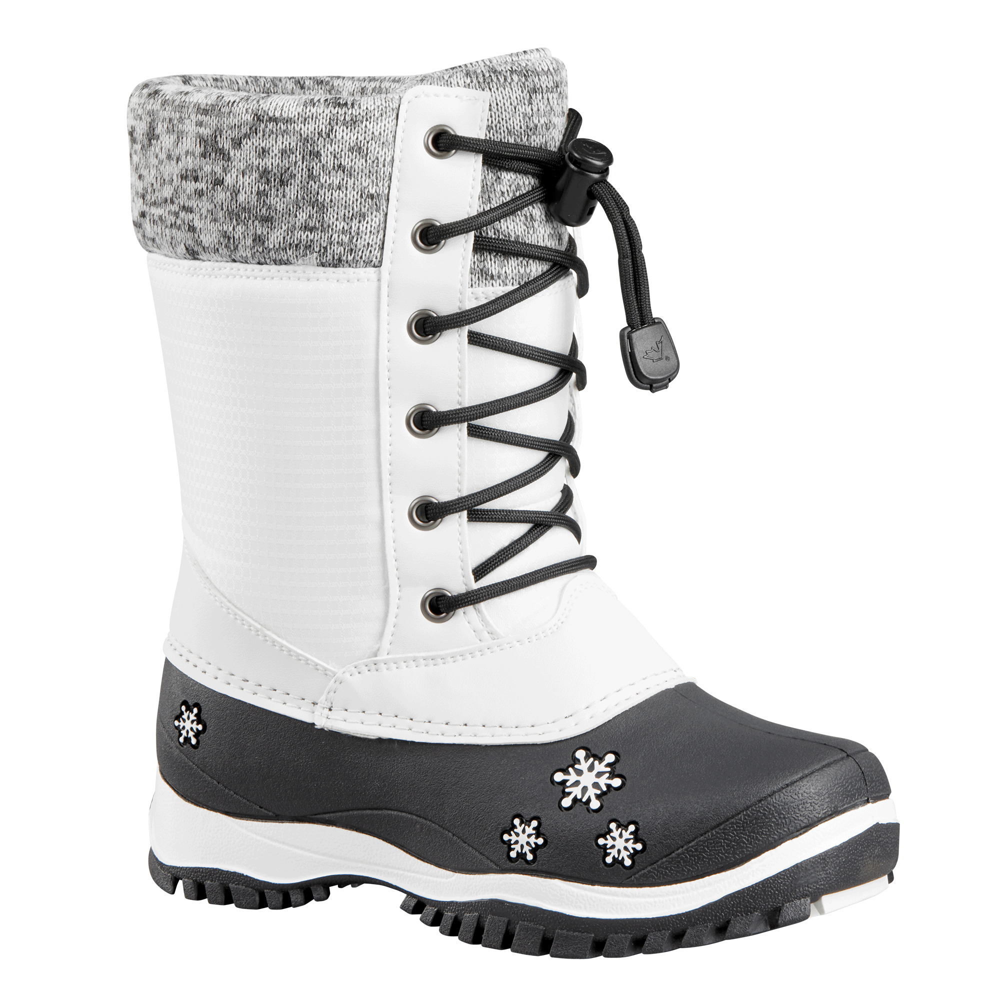 AVERY | Big Kids Boot (Junior) - Primary || White