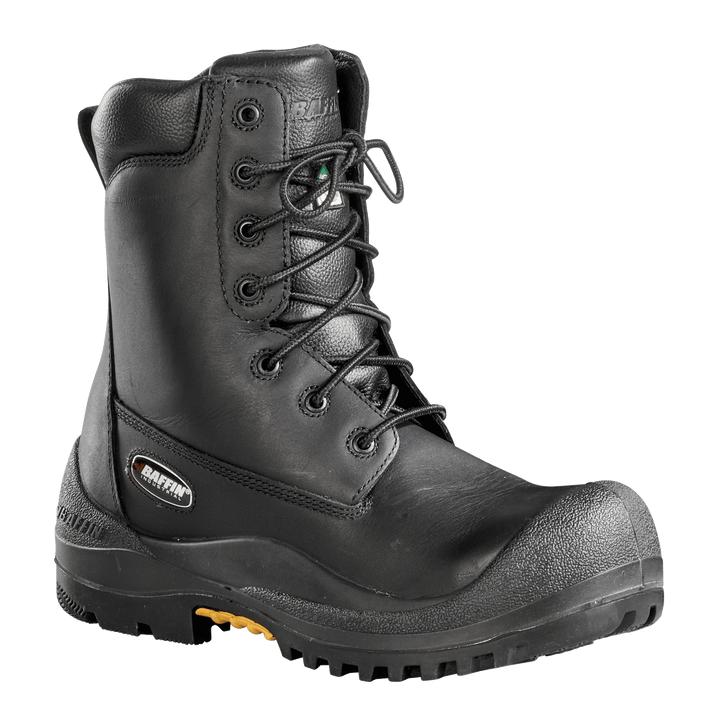 CLASSIC 8" (Safety Toe & Plate) | Men's Boot - Primary || Black