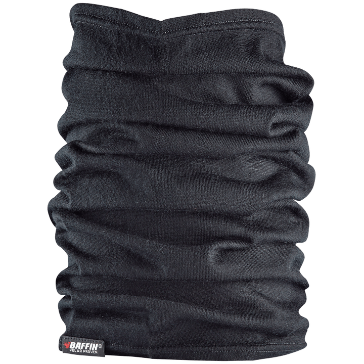 MERINO NECK WARMER | Unisex || Black