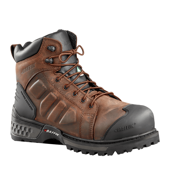 MONSTER 6" (Safety Toe & Plate) | Men's Boot - Primary || Brown