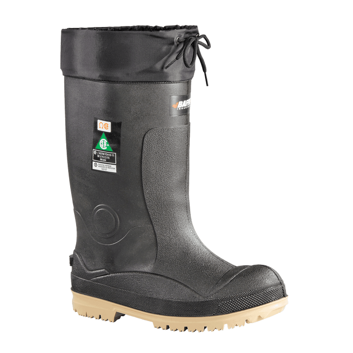 TITAN (Safety Toe & Plate) | Unisex Boot - Primary || Black/Amber