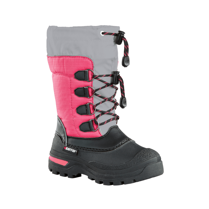 PINETREE | Big Kids Boot (Junior) - Primary || Charcoal/Fuchsia