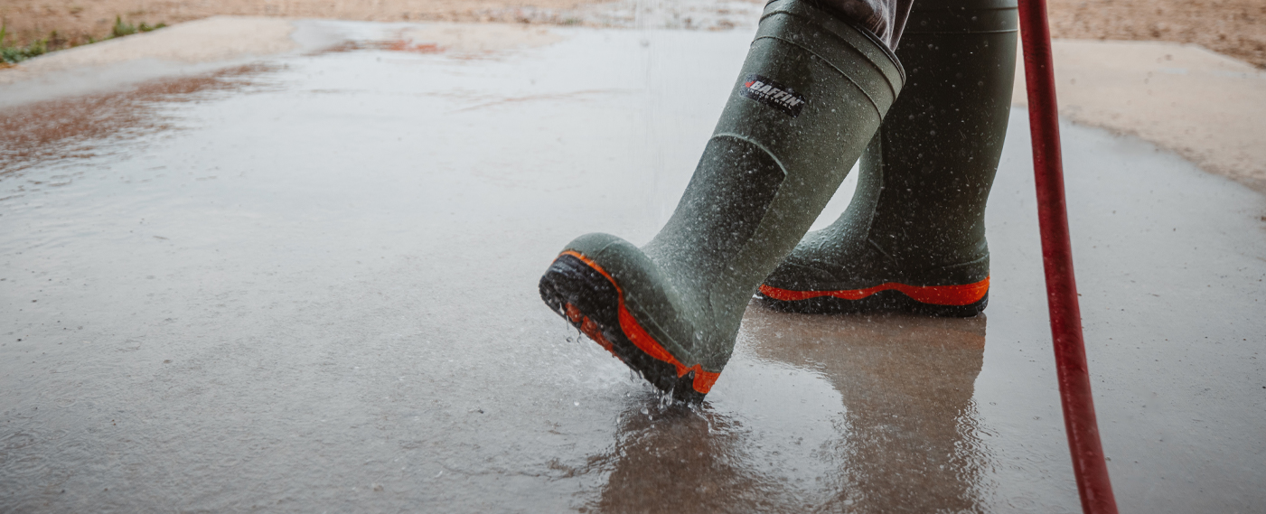 mens rubber boots