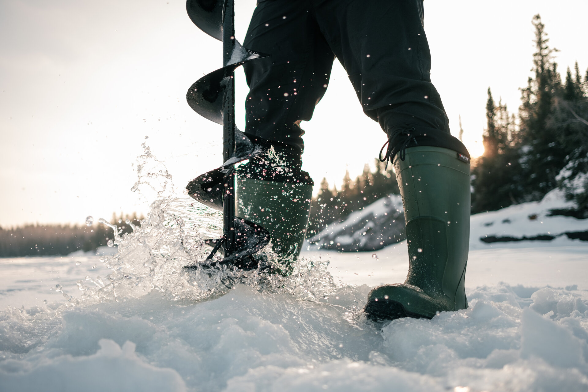 Men's Ice Fishing Boots & Accessories