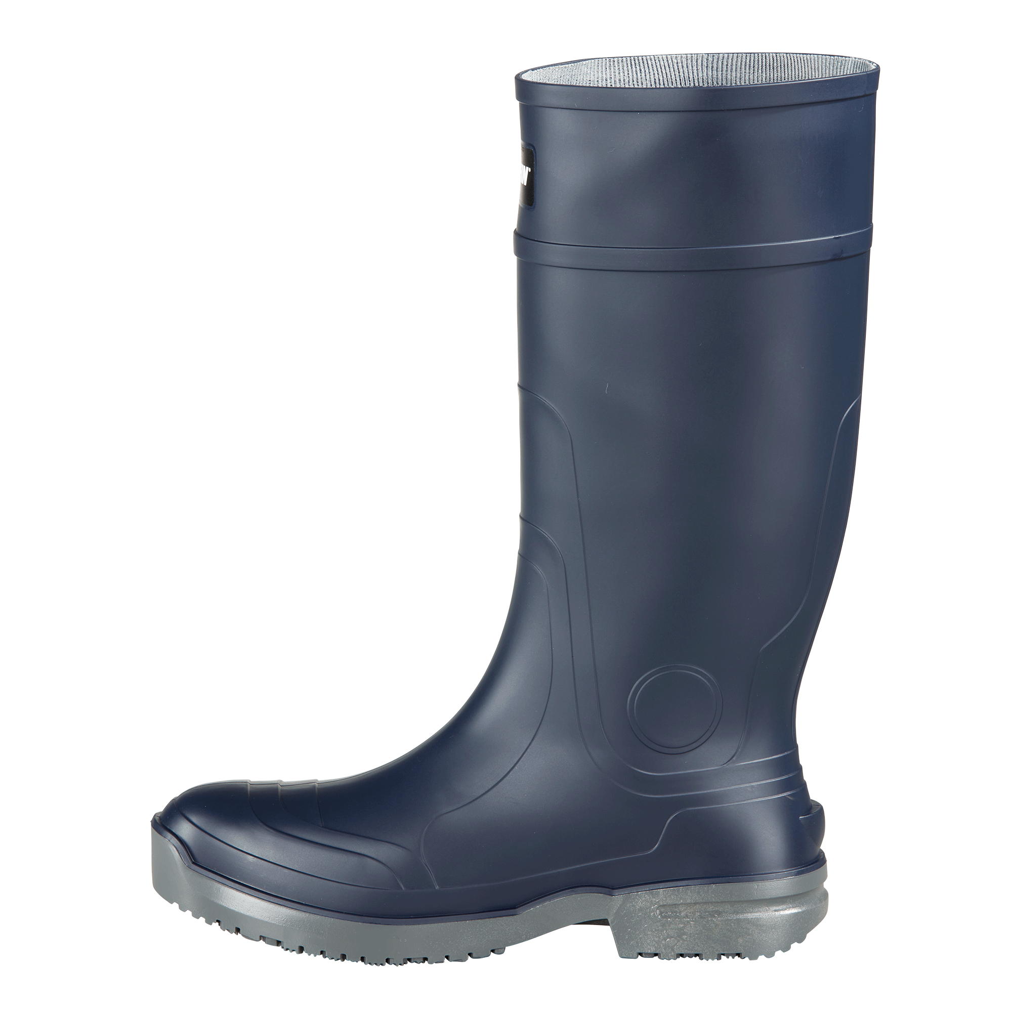GRIP 360 (Plain Toe) | Unisex Boot - Medial || Blue/Grey
