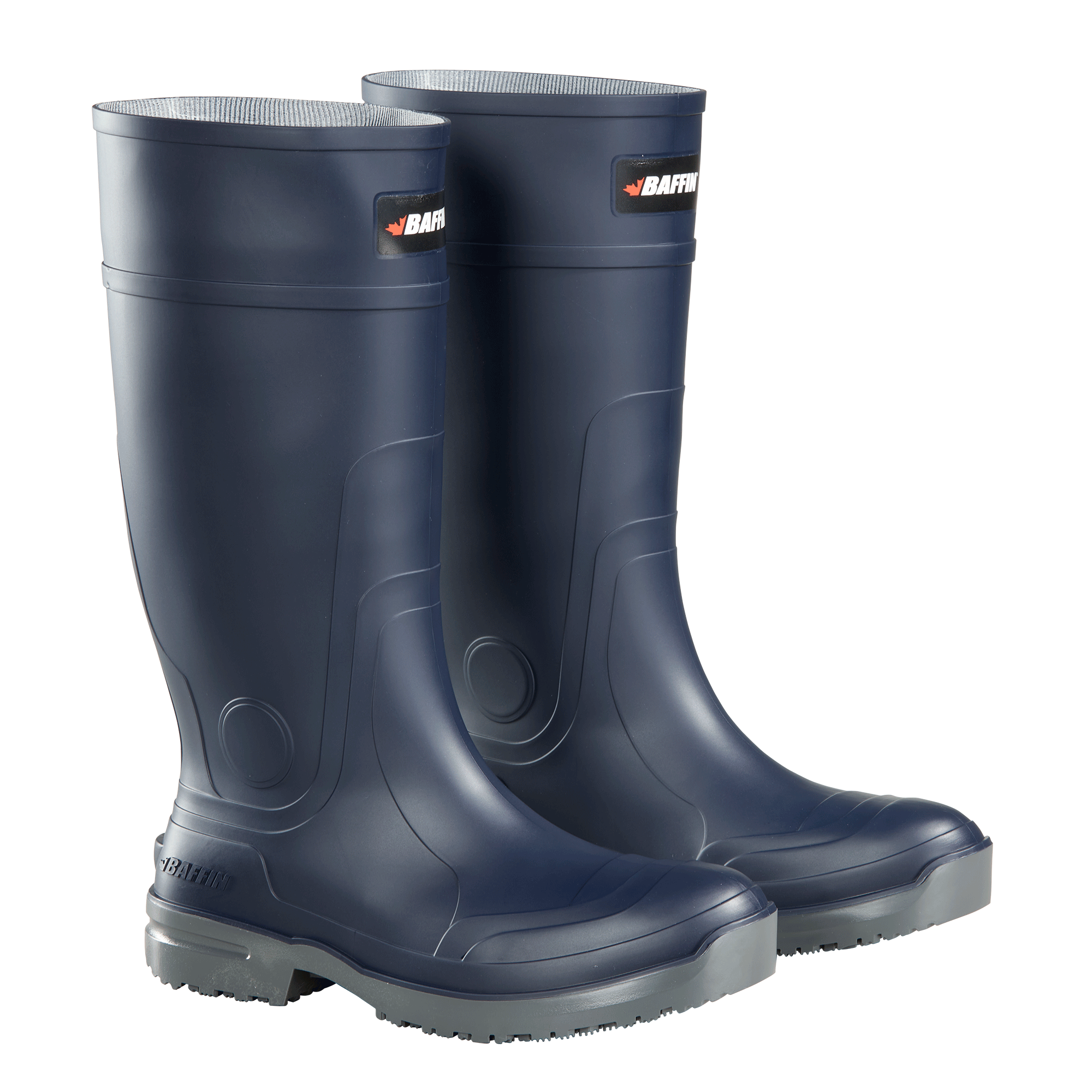 GRIP 360 (Plain Toe) | Unisex Boot || Blue/Grey