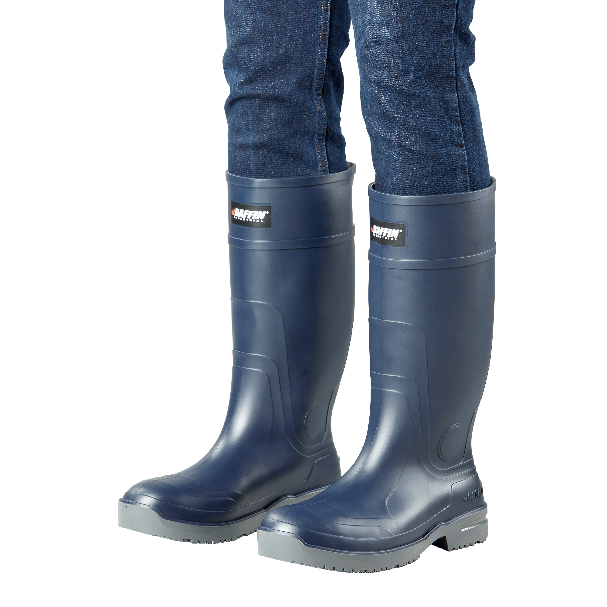 GRIP 360 (Safety Toe) | Unisex Boot - Onfoot || Blue/Grey