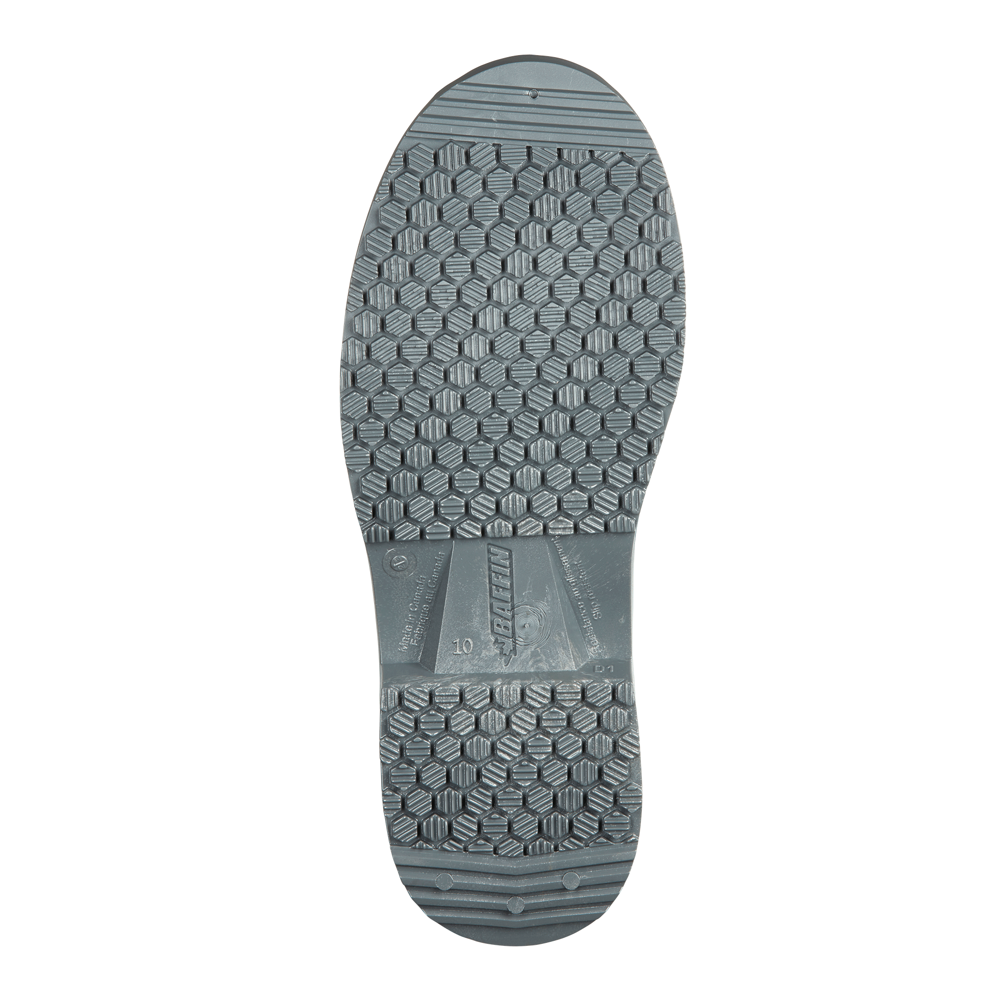 GRIP 360 (Safety Toe) | Unisex Boot - Sole || Blue/Grey