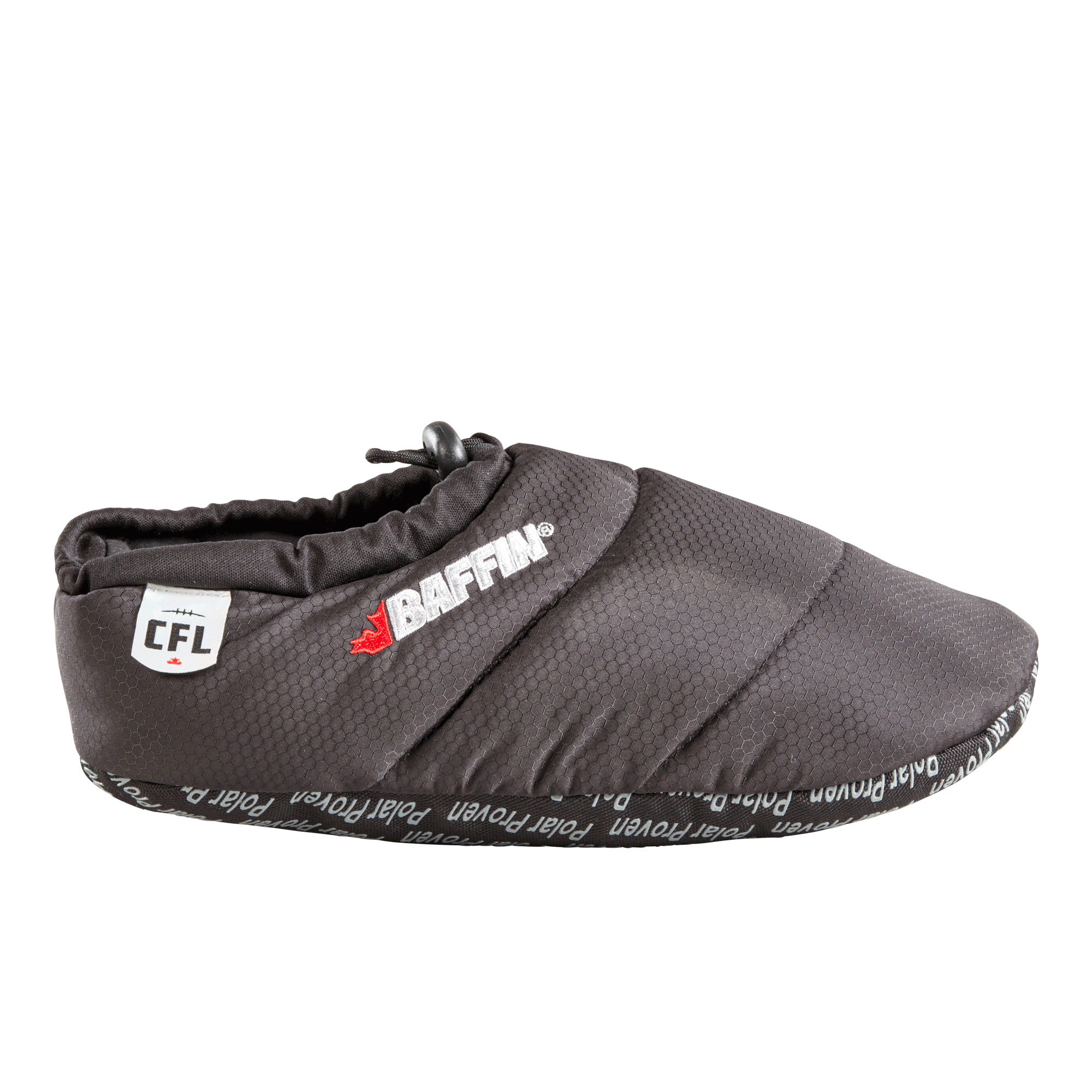 CUSH (CFL) | Unisex Hybrid Slipper || Black/CFL