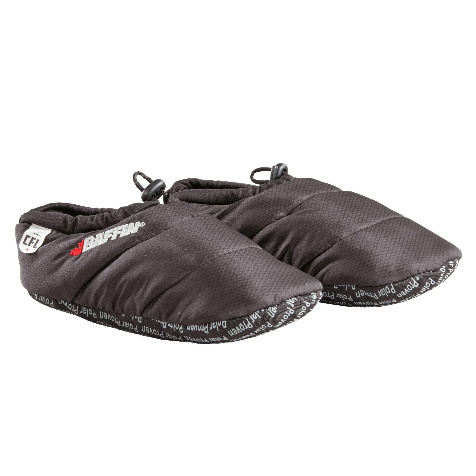 CUSH (CFL) | Unisex Hybrid Slipper || Black/CFL