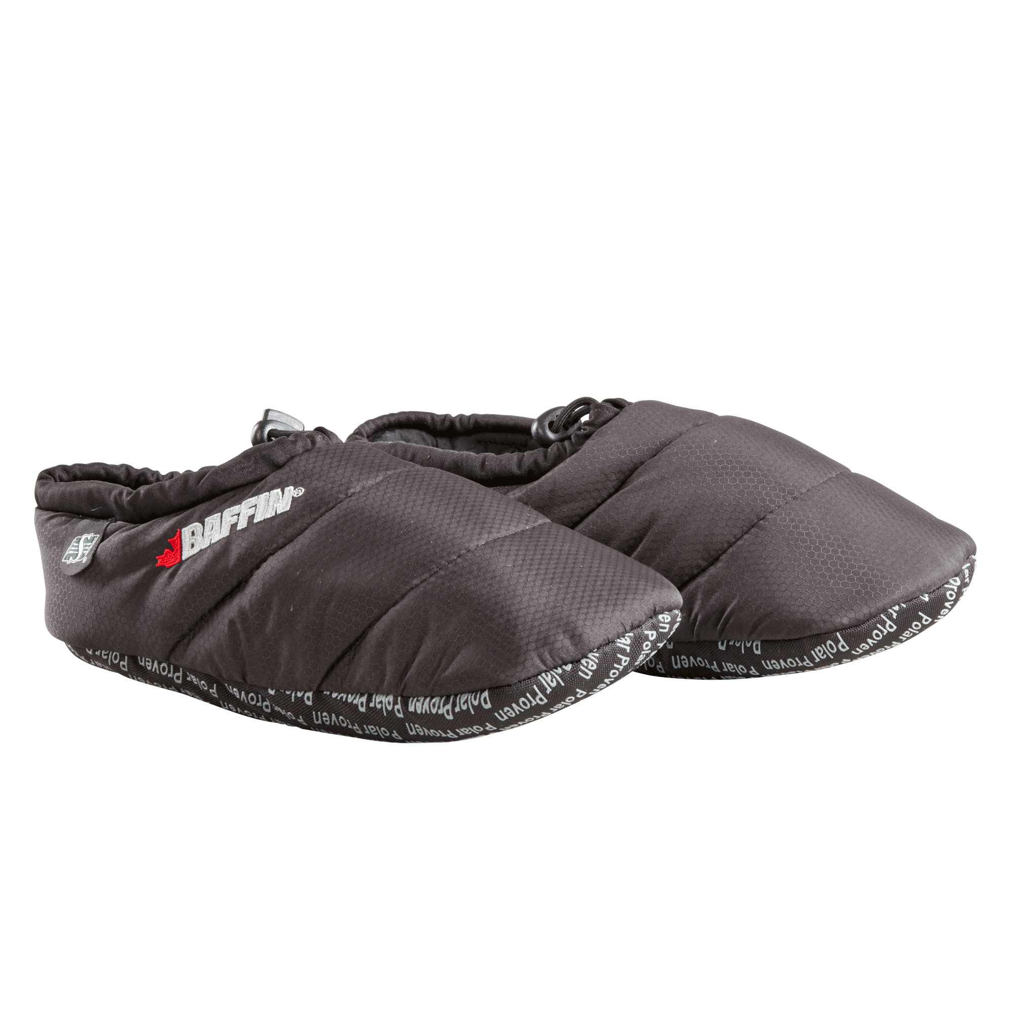 CUSH (CFL) | Unisex Hybrid Slipper || Black/Saskatchewan