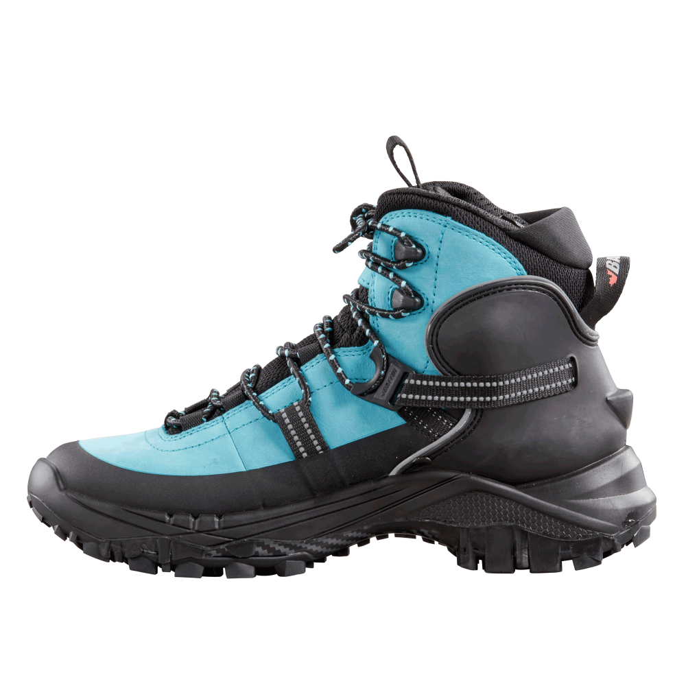 ELORA MID | Women’s Boot - Medial || Powder Blue/Black