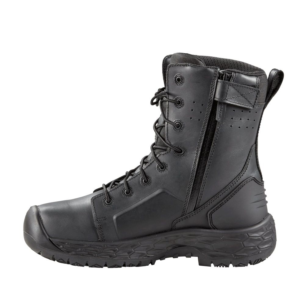 ICE HERO (Plain Toe) | Men's Boot - Medial || Black