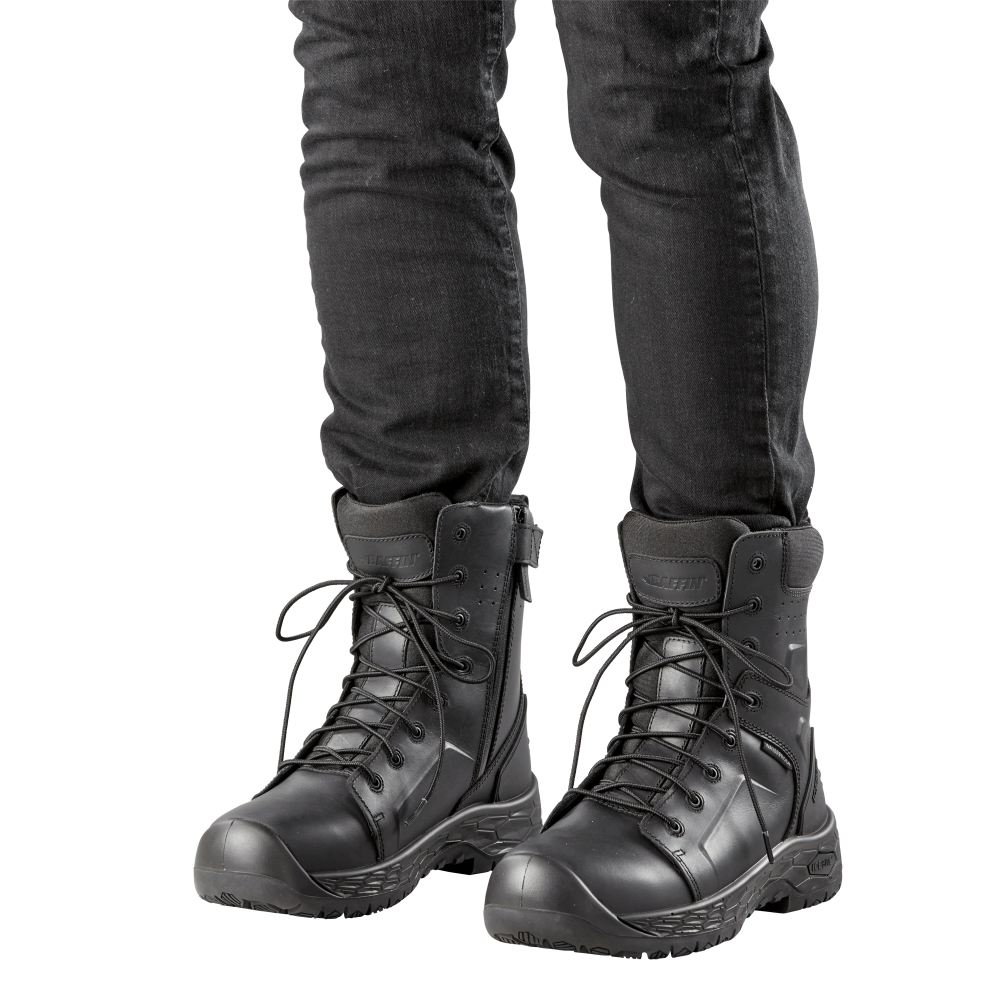 ICE HERO (Plain Toe) | Men's Boot - Onfoot || Black