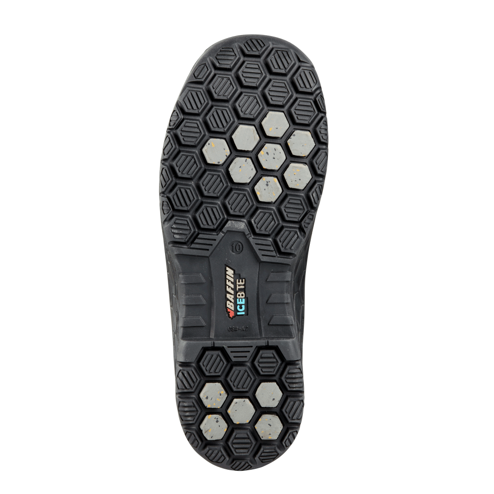 ICE HERO (Plain Toe) | Men's Boot - Sole || Black