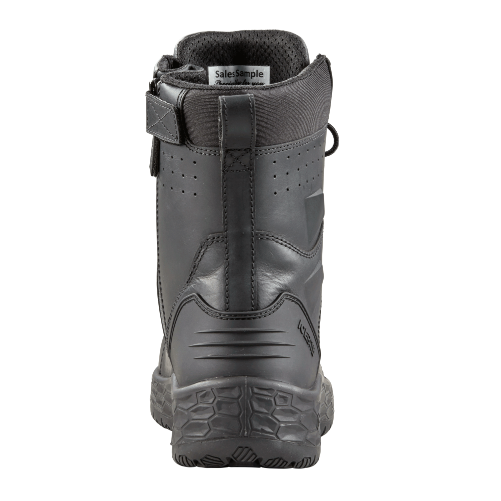 ICE HERO (Safety Toe & Plate) | Men's Boot - Heel || Black