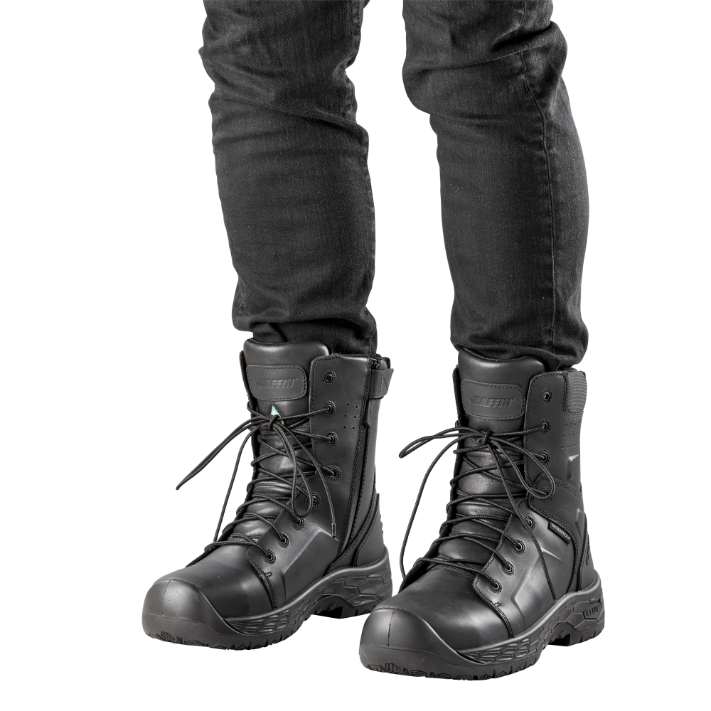 ICE HERO (Safety Toe & Plate) | Men's Boot - Onfoot || Black
