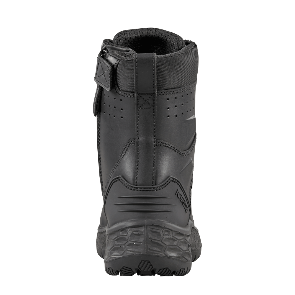 ICE HERO (Plain Toe) | Women's Boot - Heel || Black