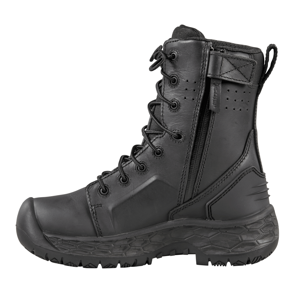 ICE HERO (Plain Toe) | Women's Boot - Medial || Black
