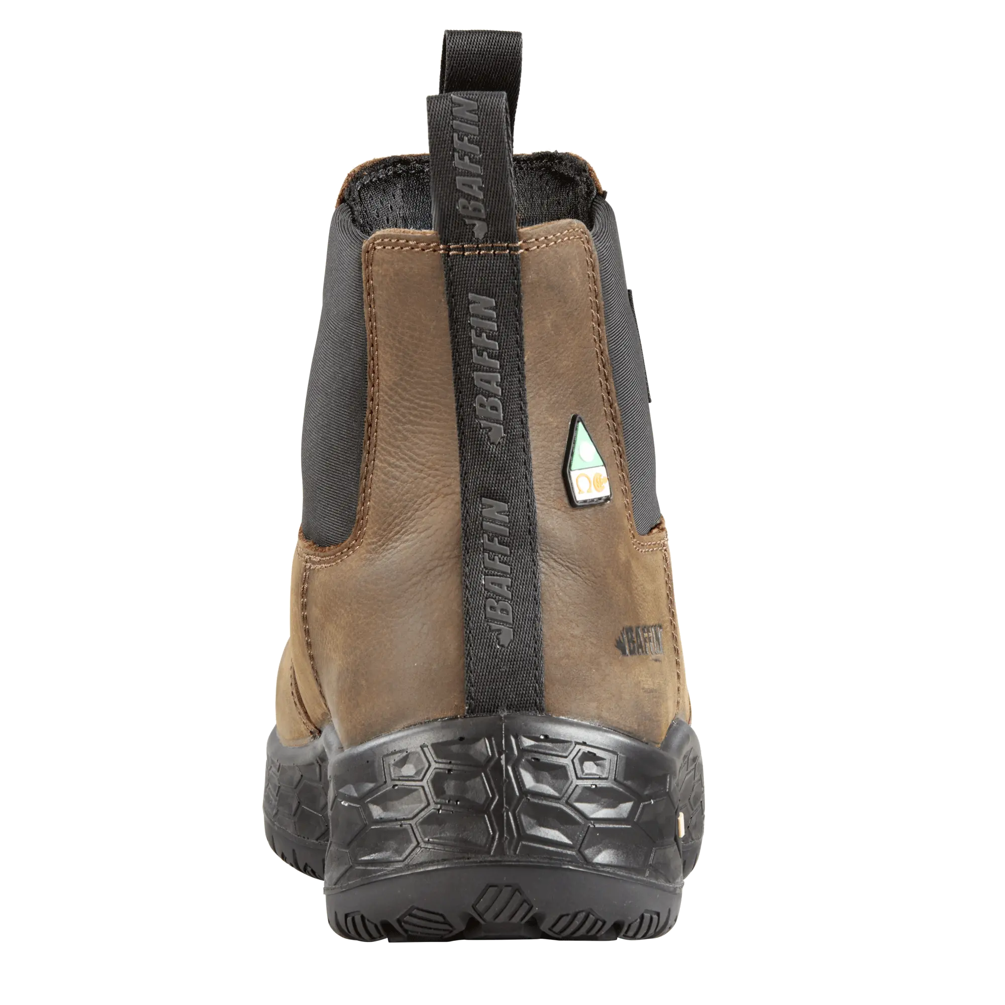 ICE CREW (SAFETY TOE & PLATE) | Women's Boot - Heel || Brown