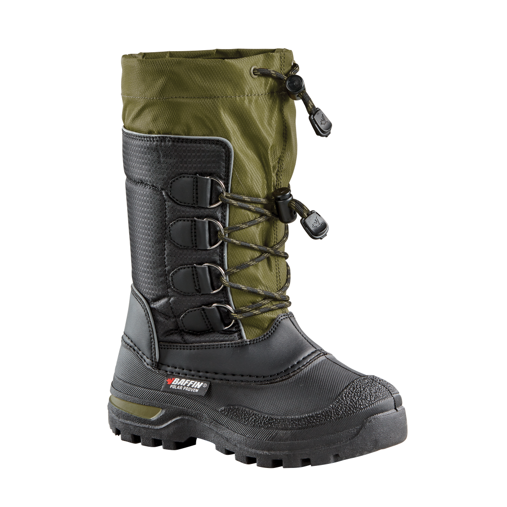 PINETREE | Big Kids Boot (Junior) - Primary || Black/Green