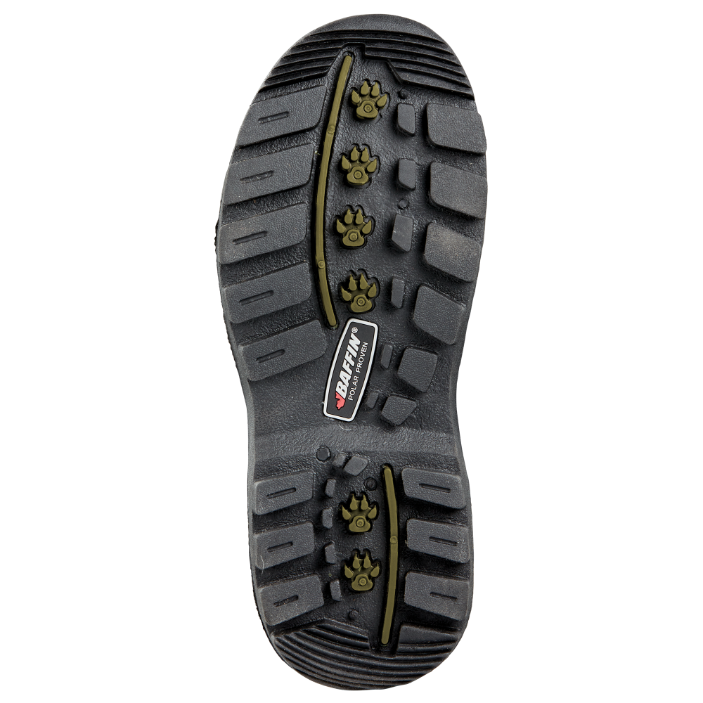 PINETREE | Big Kids Boot (Junior) - Sole || Black/Green
