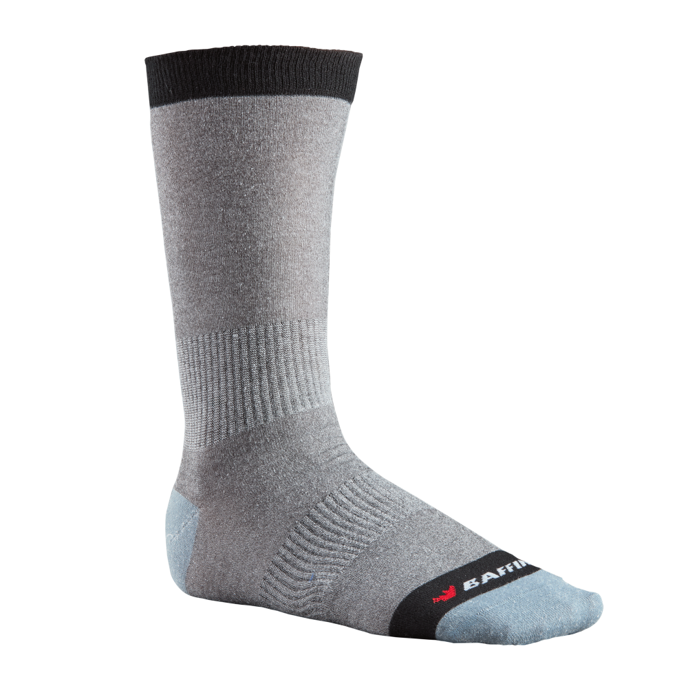 BASE LAYER LINER SOCK | Unisex || Grey/blue