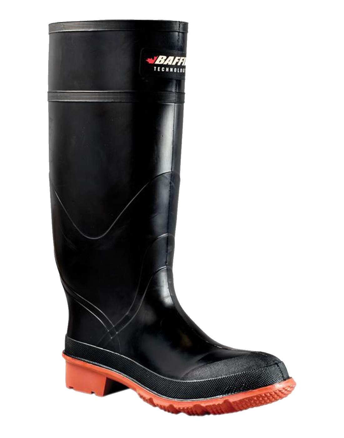 TRACTOR (Plain Toe) || Black/Red
