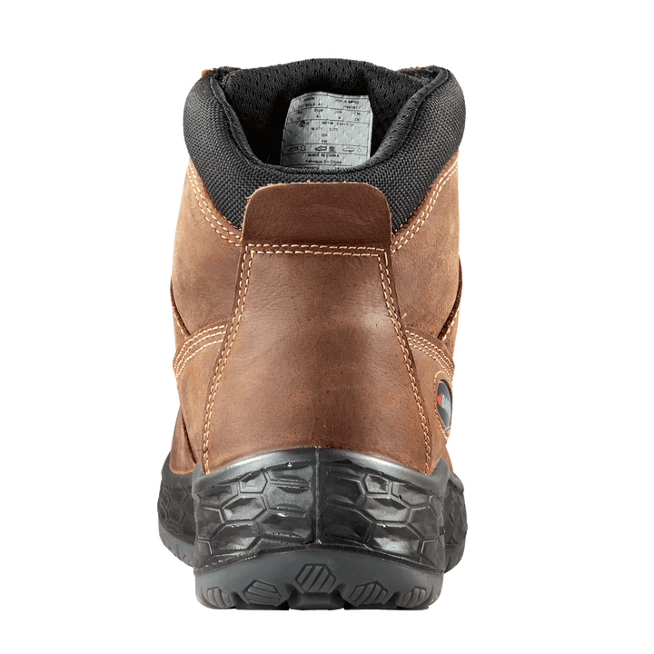 ARVIN (Safety Toe & Plate) | Men's Boot - Heel || Brown