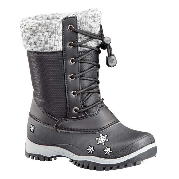 AVERY | Big Kids Boot (Junior) - Primary || Black