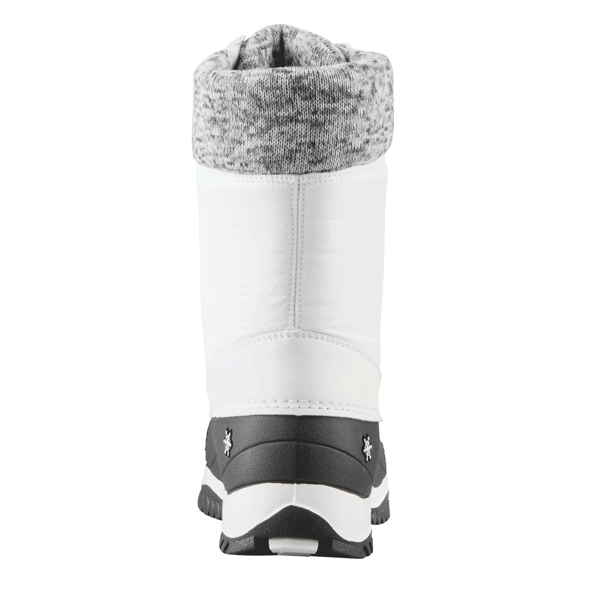AVERY | Big Kids Boot (Junior) - Heel || White
