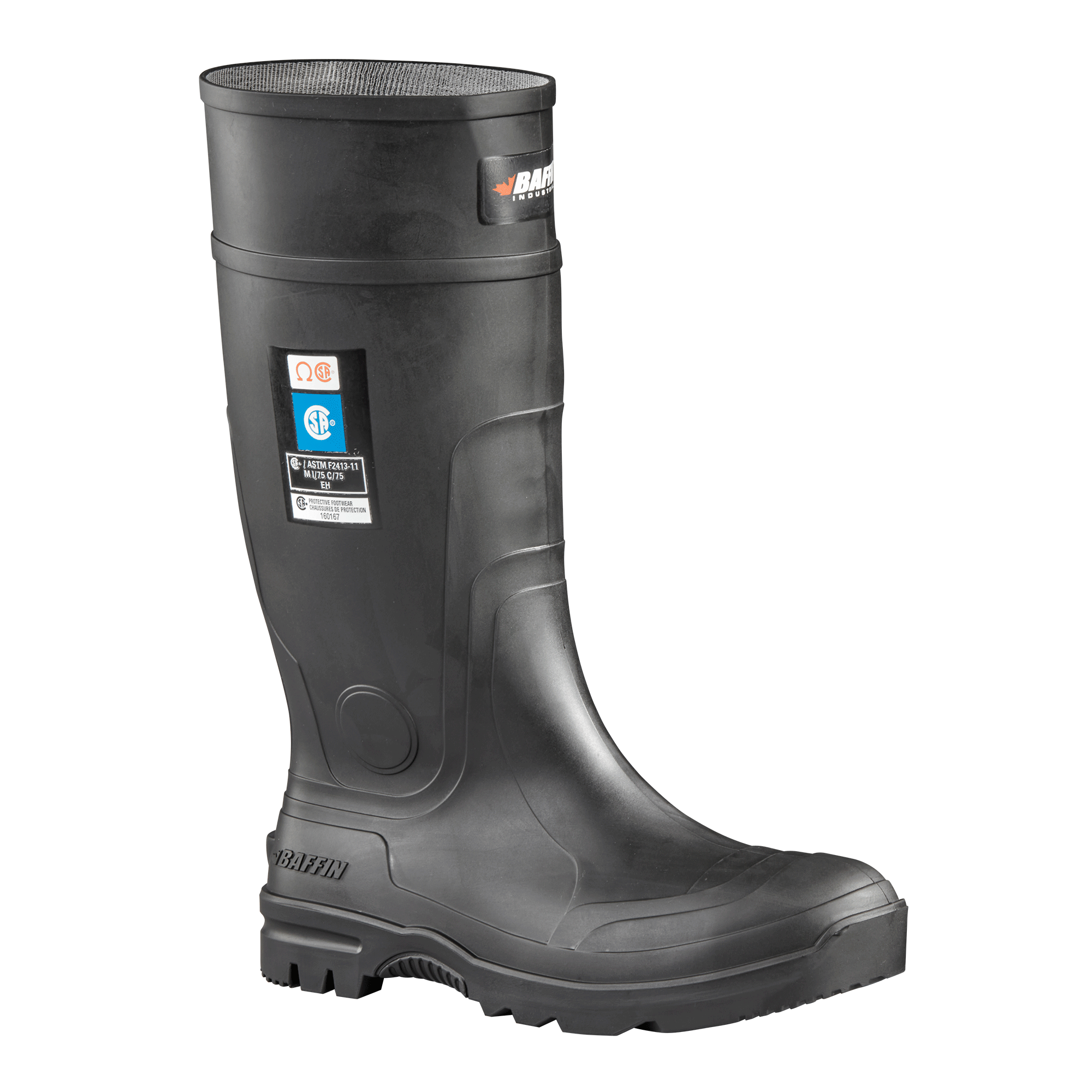 BLACKHAWK (Safety Toe) | Unisex Boot - Primary || Black