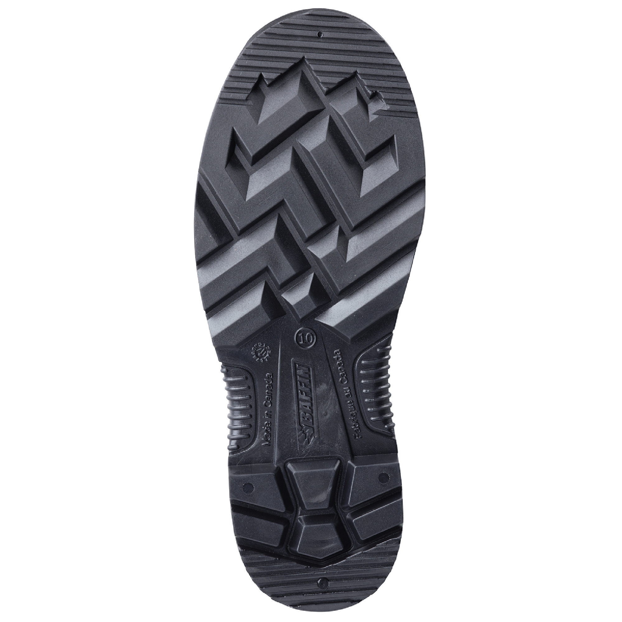 BLACKHAWK (Plain Toe) | Unisex Boot - Sole || Black