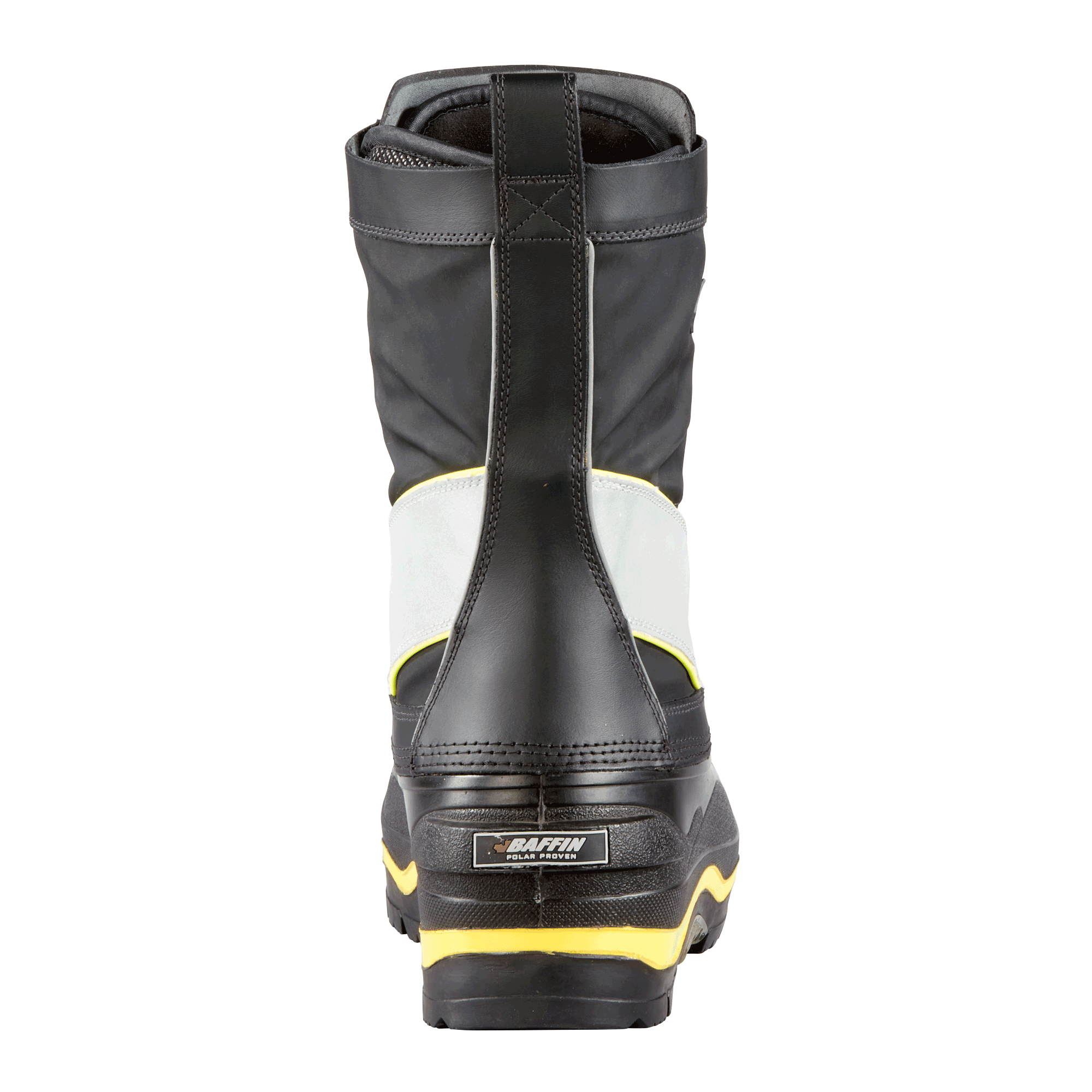CONSTRUCTOR (Safety Toe & Plate) | Unisex Boot - Heel || Black/Hi-Vis