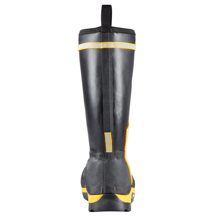 CYCLONE (Safety Toe & Plate) | Men's Boot - Heel || Black/Hi-Vis