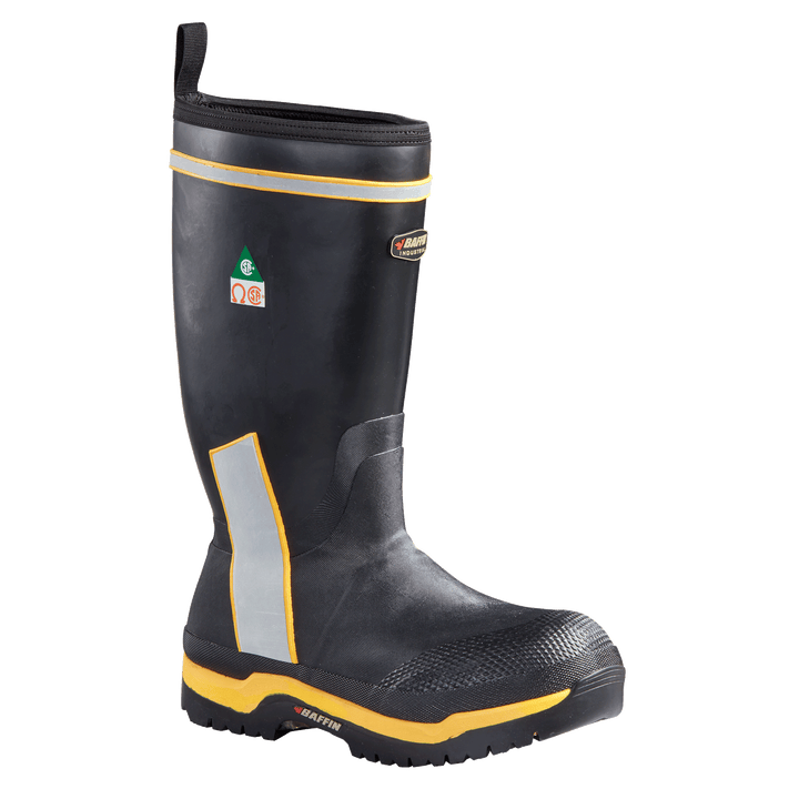 CYCLONE (Safety Toe & Plate) | Men's Boot - Primary || Black/Hi-Vis