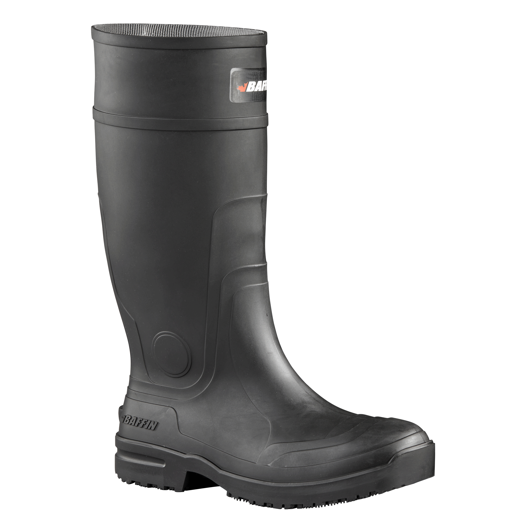 GRIP 360 (Plain Toe) | Unisex Boot - Primary || Black