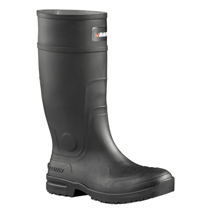 GRIP 360 (Plain Toe) | Unisex Boot - Primary || Black