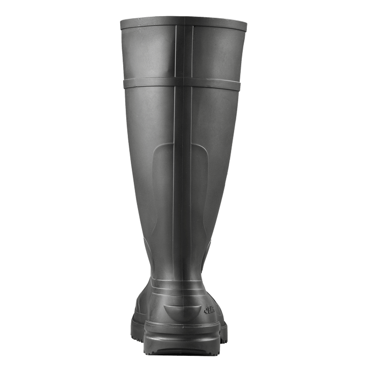 GRIP 360 (Safety Toe & Plate) | Unisex Boot - Heel || Black