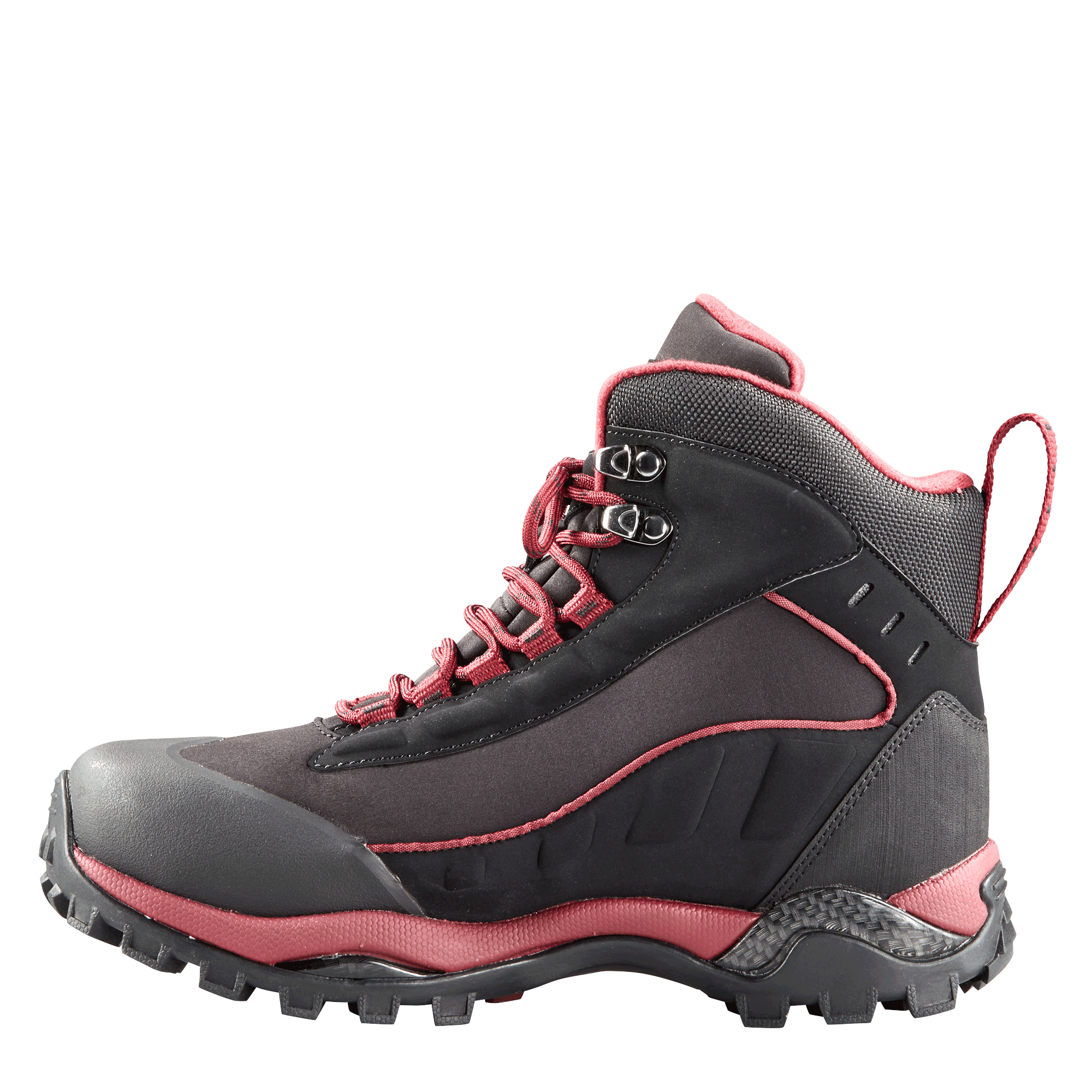 HIKE | Women's Boot - Medial || Black/Sangria