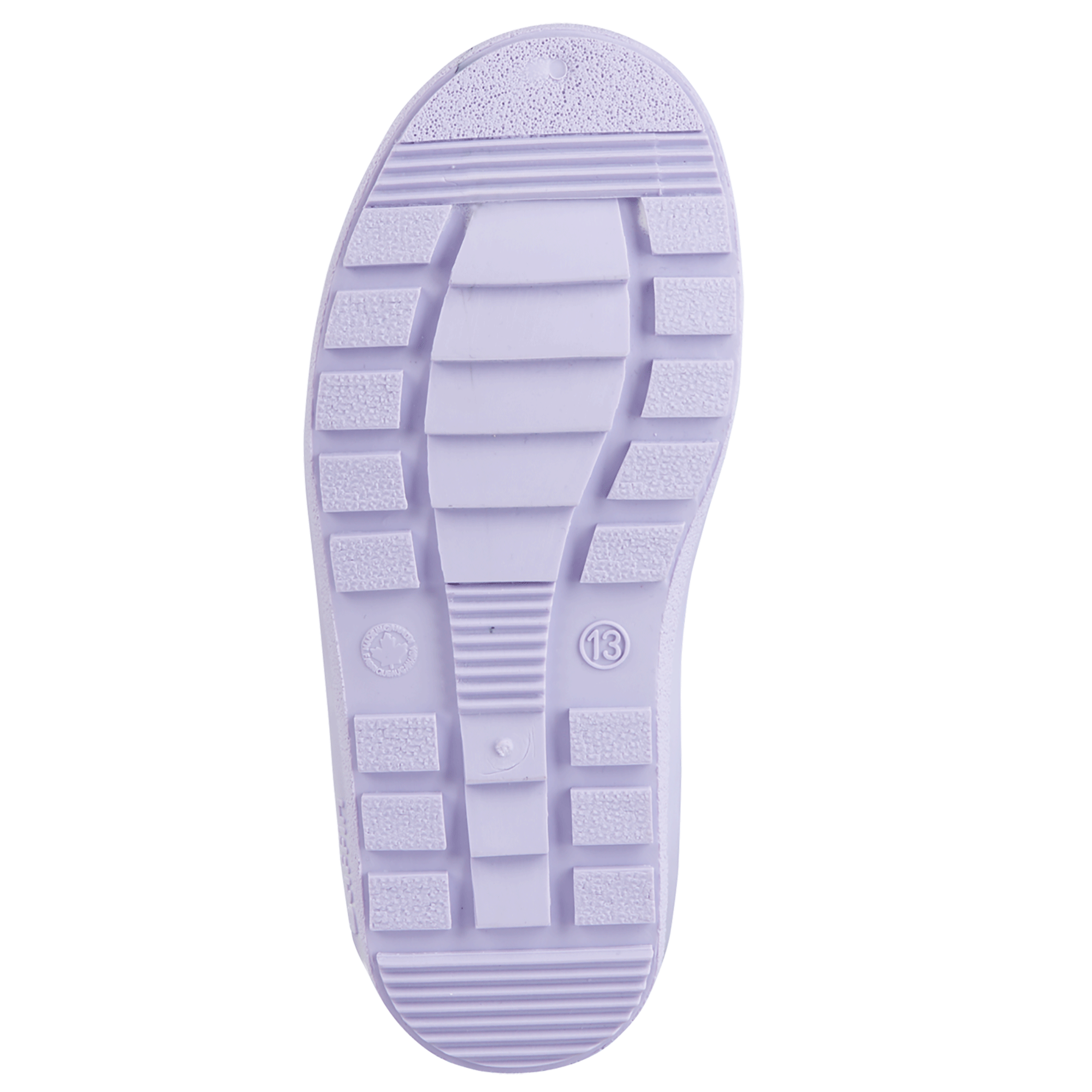 ICE CASTLE | Kids Boot - Sole || Black/Lavender