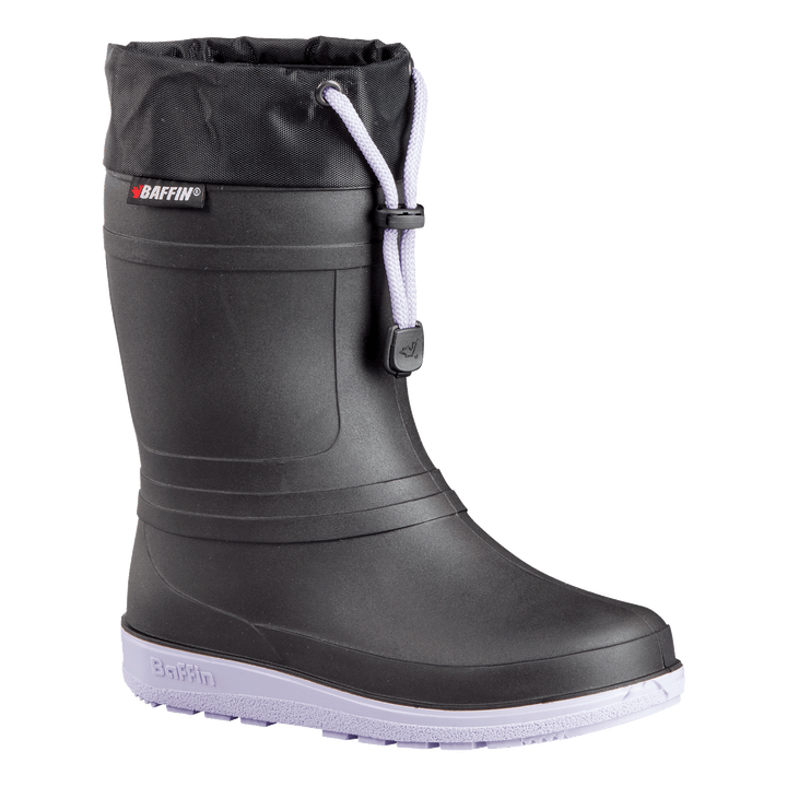 ICE CASTLE | Kids Boot - Primary || Black/Lavender