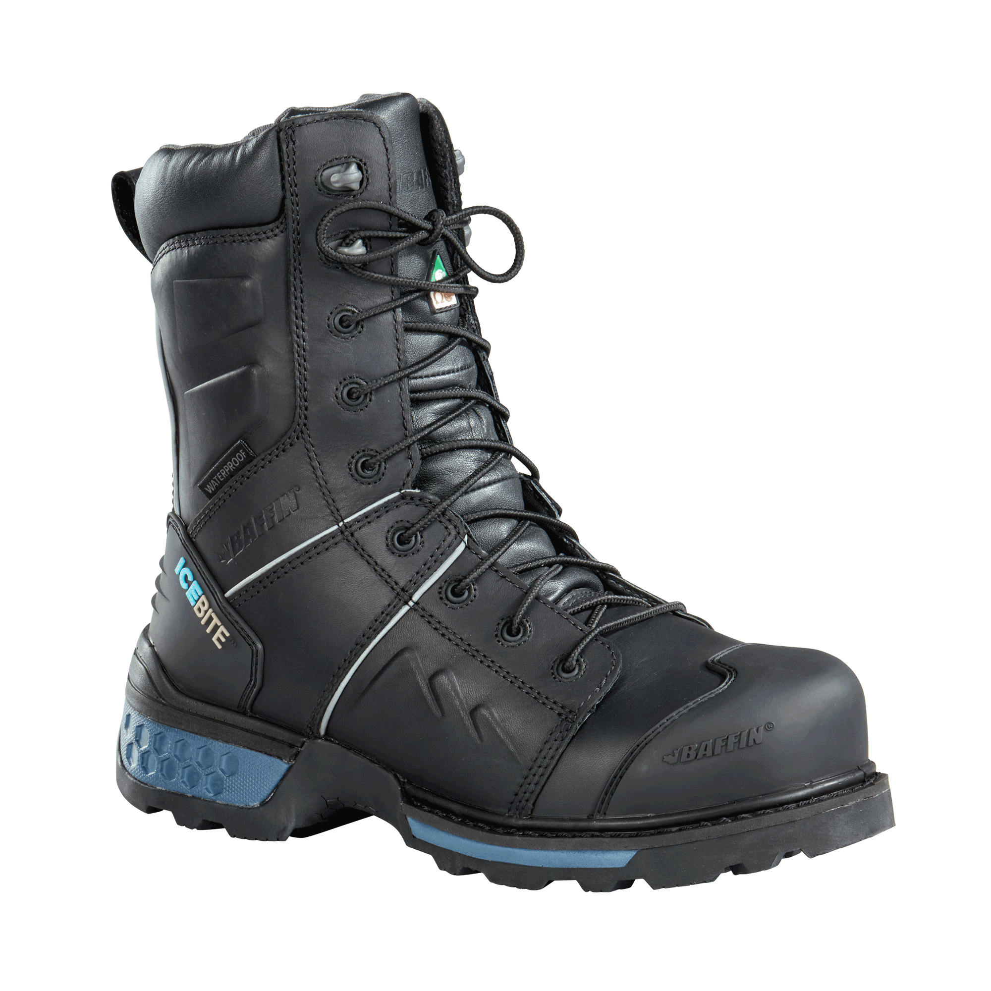 ICE MONSTER (Safety Toe & Plate) | Men's Boot - Primary || Black