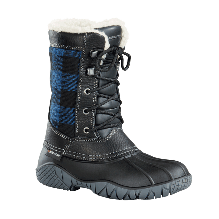 JASPER | Women's Boot - Primary || Blue/Black-Plaid