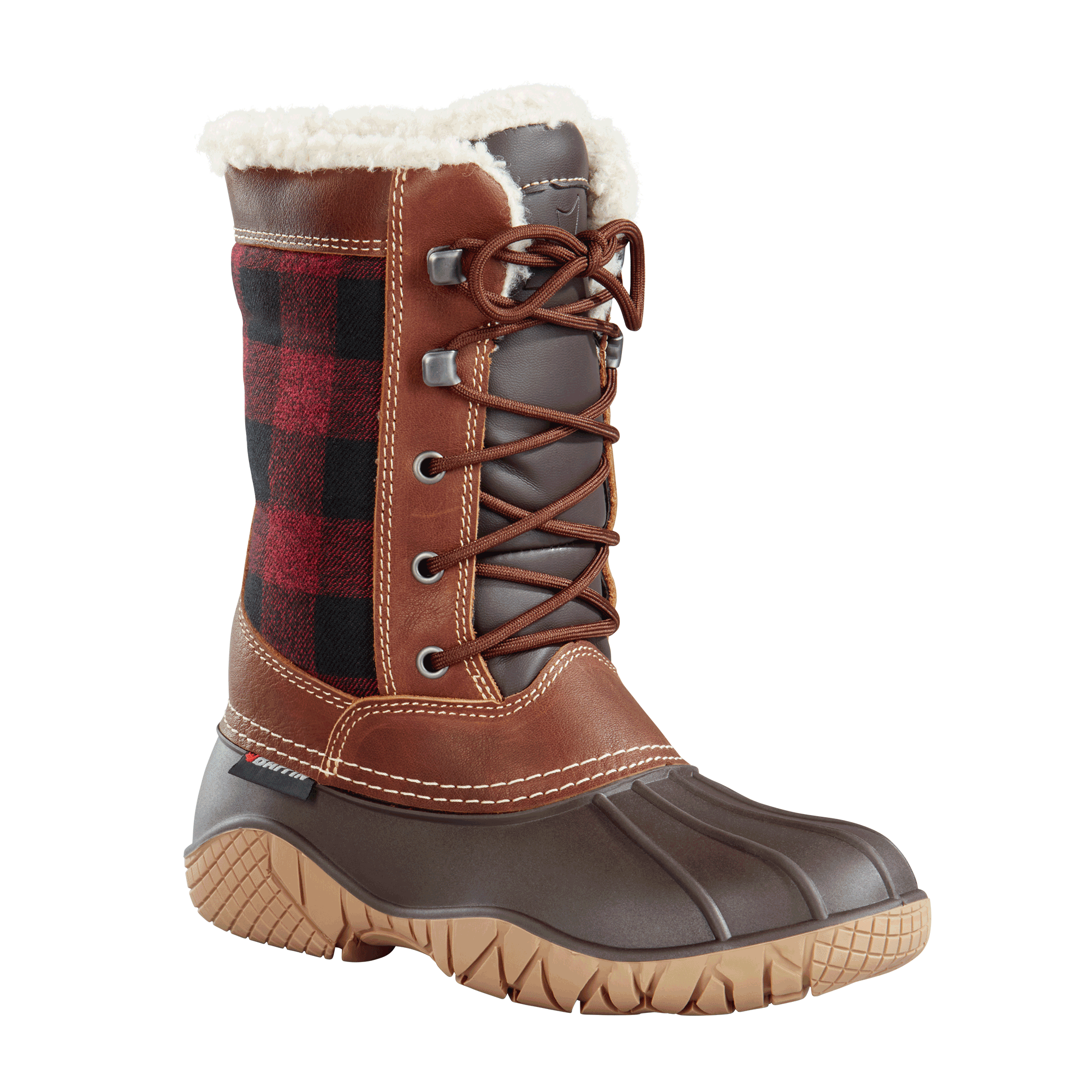 JASPER | Women's Boot - Primary || Red/Black-Plaid