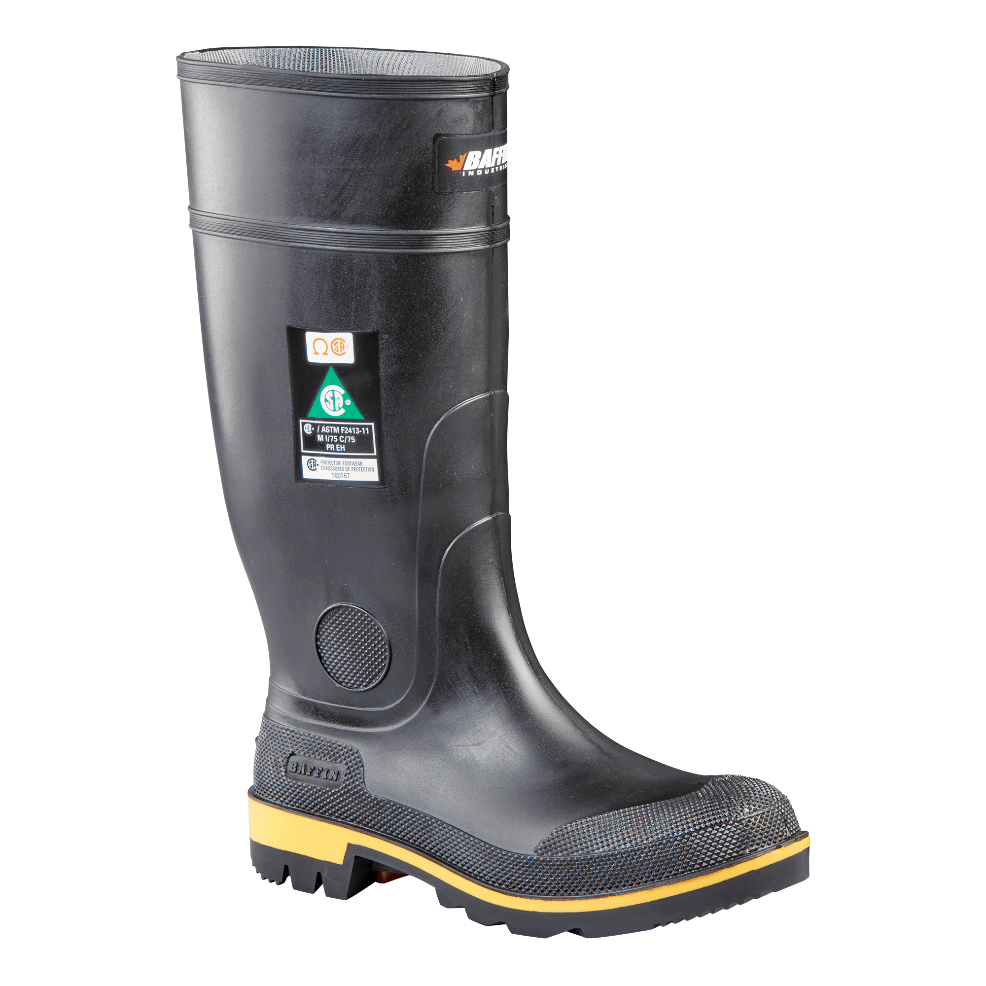 MAXIMUM (Safety Toe & Plate) | Men's Boot - Primary || Black/Yellow