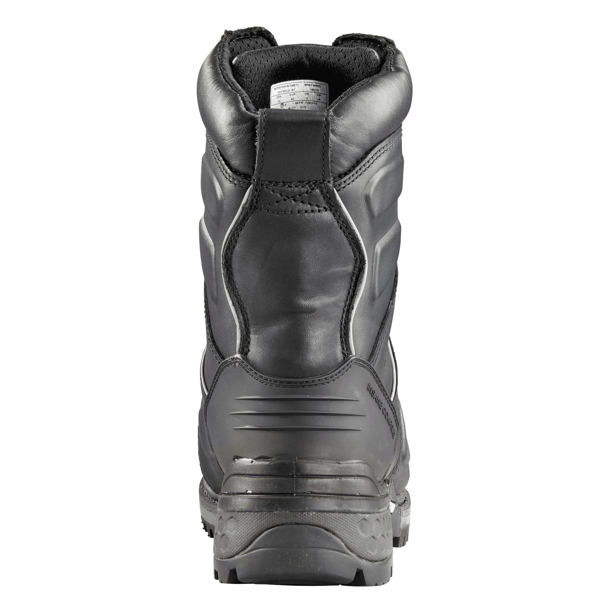 MONSTER 8" (Internal Metatarsal) | Men's Boot - Heel || Black